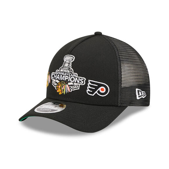 Kappe New Era - NHL AF 26 Champion VC 9FORTY M-CROWN - Chicago Blackhawks - Black