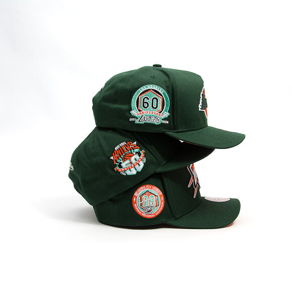 Kappe Mitchell & Ness - NBA - Emerald Slam - Oklahoma City Thunder - Green/Orange