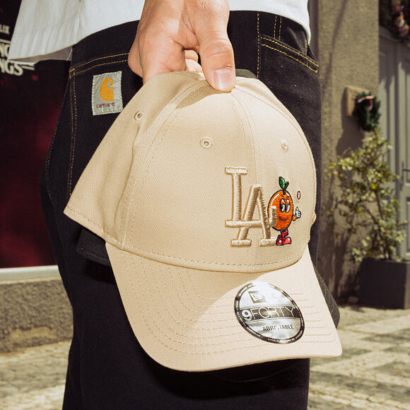 Kappe New Era - MLB Tonal Icon 9FORTY - LA Dodgers - Camel