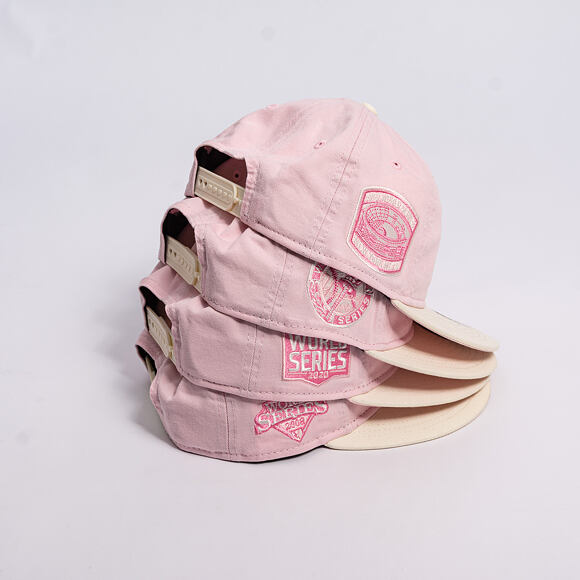 Kappe New Era - MLB Washed Tie Dye 9FIFTY Retro Crown - LA Dodgers - Pink