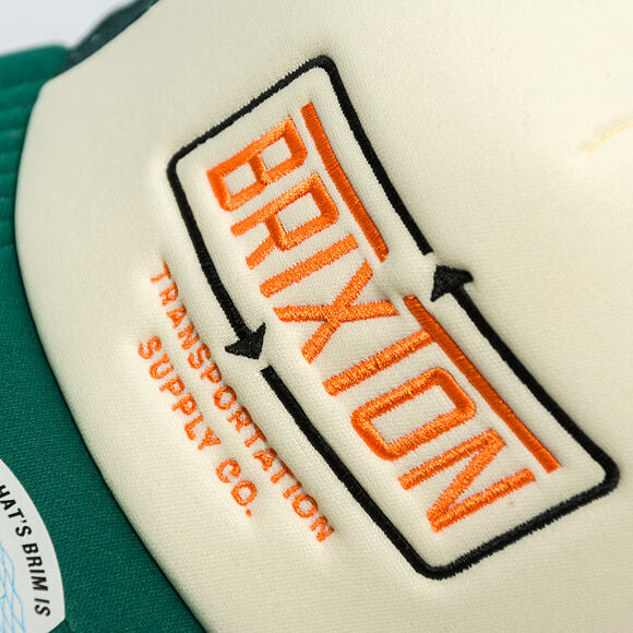 Kappe Brixton - Caldwell Np Hp Trucker Hat - Primal Green/Whitecap/Primal G