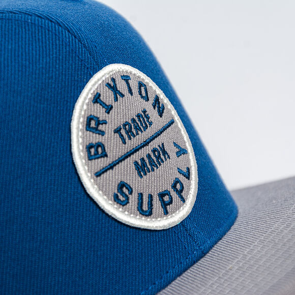 Kappe Brixton - Oath Iii Snapback - Blue/Light Grey