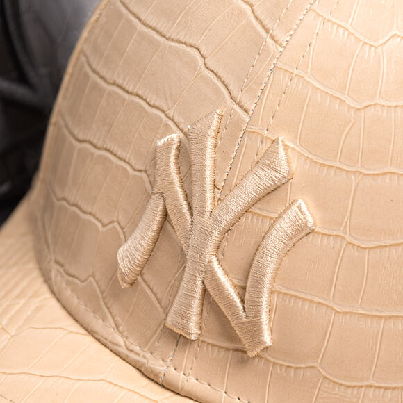 Damen Kappe New Era - MLB PU Pattern 9FORTY - NY Yankees - Stone