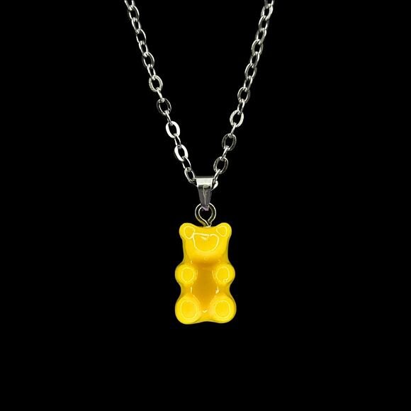 Kette Fainz - Mono Bear Chain - Yellow Mono