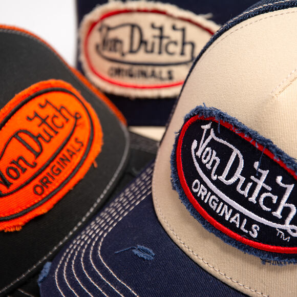 Kappe Von Dutch - Baseball - Vintage Distressed - Navy