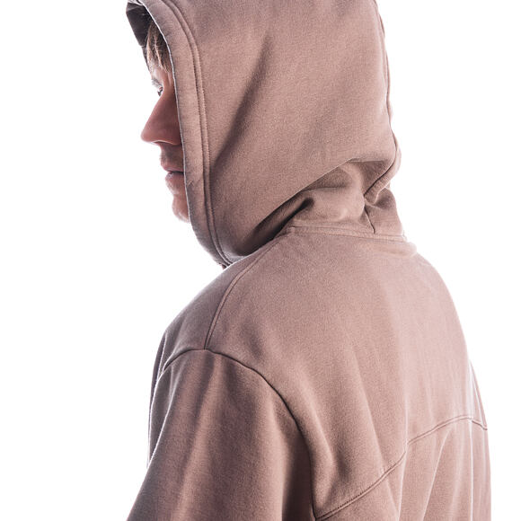 Pullover Champion - Washed Brown Hoodie Full Zip Sweatshirt