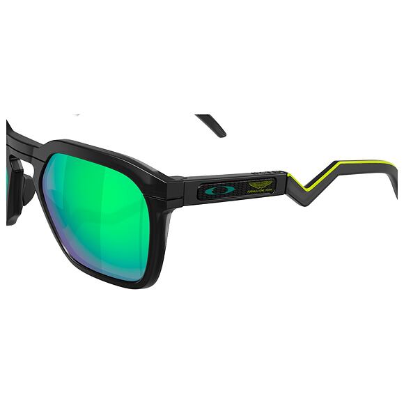 Sonnenbrille Oakley - HSTN SQ AM - Matte Black Ink/Prizm Jade