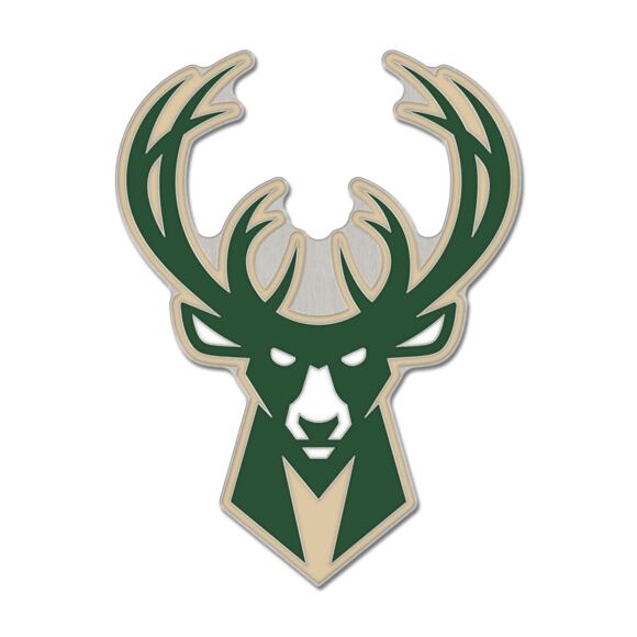 Brosche WinCraft - NBA Collector Pin - Primary Logo - Milwaukee Bucks
