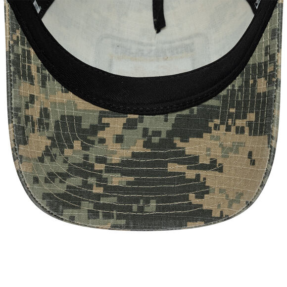 Kappe New Era - Branded Camo 9FORTY M-CROWN A-Frame Trucker - Woodland Camo