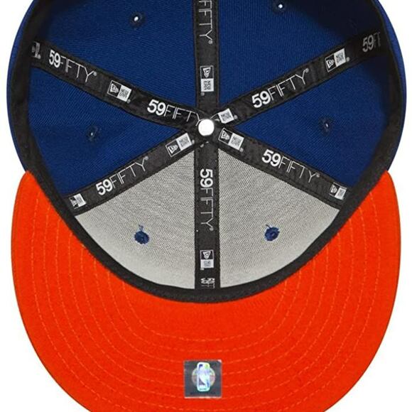 Kappe New Era 59FIFTY NBA Basic New York Knicks - Blue / Orange