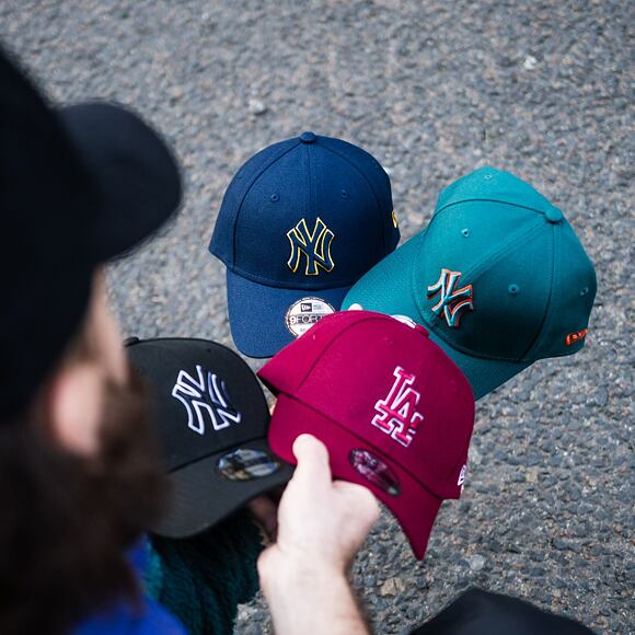 Kappe New Era - MLB Pop Outline 9FORTY - NY Yankees - Black