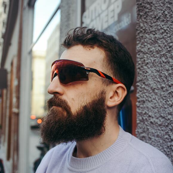 Sonnenbrille Oakley Encoder Matte Black / Prizm Road