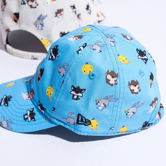 Kinder Kappe New Era 9FORTY Kids Infantlt All Over Print Looney Tunes Sky Blue