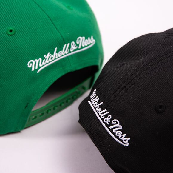 Kappe Mitchell & Ness NBA Conference Patch Snapback Boston Celtics Grün