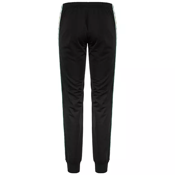 Damen Trainerhose Kappa 222 BANDA WRASTORIAI SLIM Black-White-Green Dusty