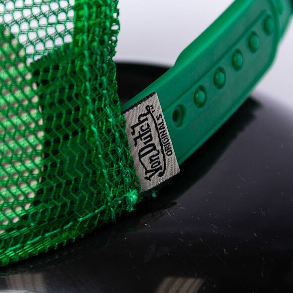 Kappe Von Dutch Trucker Boston - Cotton Twill - Green Tie Dye