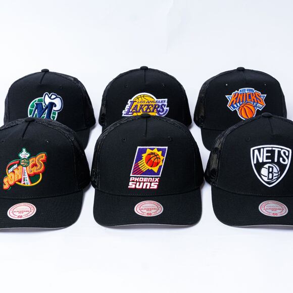 Kappe Mitchell & Ness - NBA Monogram Trucker Hwc Seattle Supersonics Black