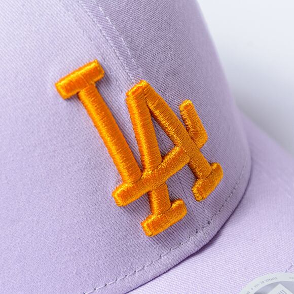 Damen Kappe New Era - 9FORTY League Essential - LA Dodgers - Pastel Purple / Orange
