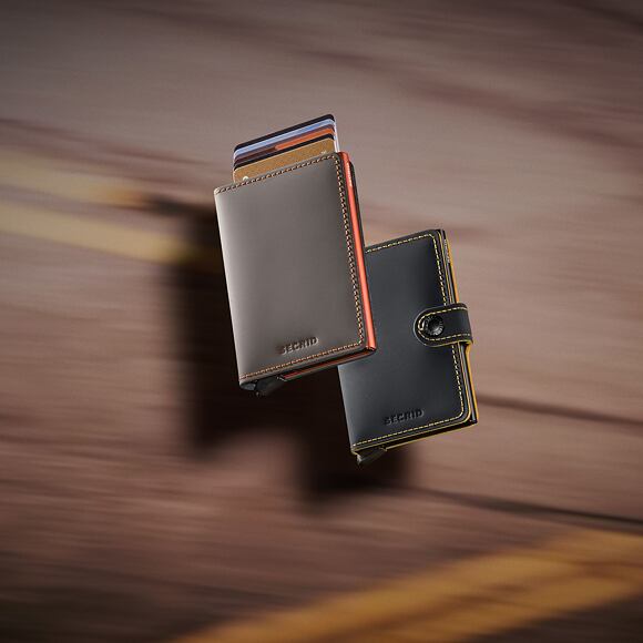 Geldbörse Secrid - Miniwallet - Matte - Truffle & Orange