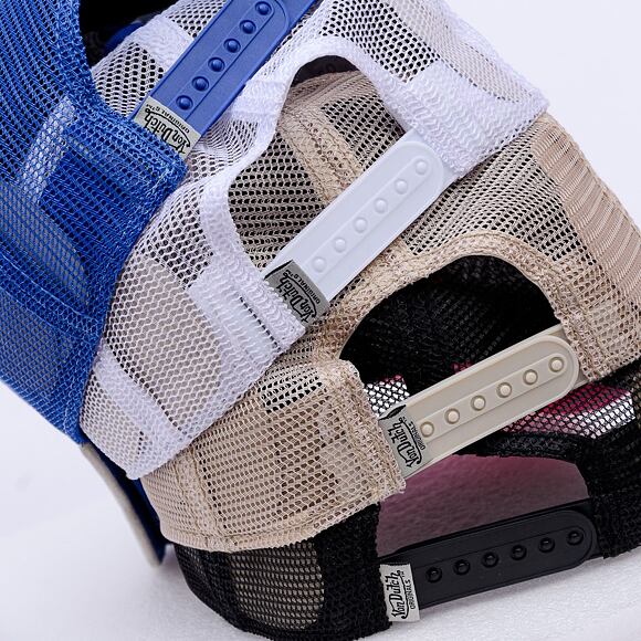 Kappe Von Dutch - Trucker Boston - Caps - Cot Twill - Blue/White