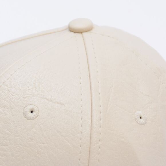 Damen Kappe New Era - MLB Crinkled PU 9FORTY - NY Yankees - Stone