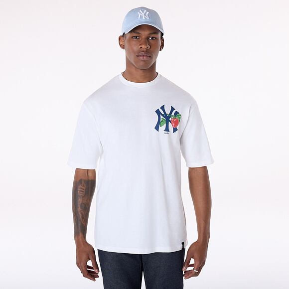 T-Shirt New Era - MLB Fruit Graphic - NY Yankees - Off White