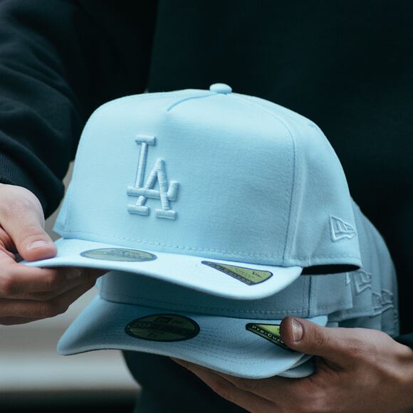 Kappe New Era - MLB Color Pack 59FIFTY A-Frame - LA Dodgers - Baby Blue