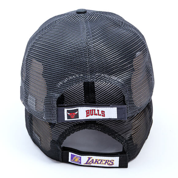 Kappe New Era - NBA Homefield Trucker 9FORTY - LA Lakers - Black / Grey