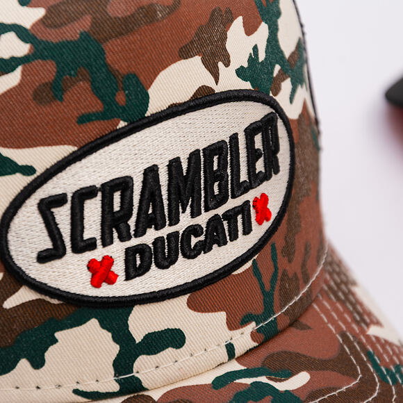 Kappe New Era - DUCATI MOTOR Scrambler 9FORTY Trucker - Cream