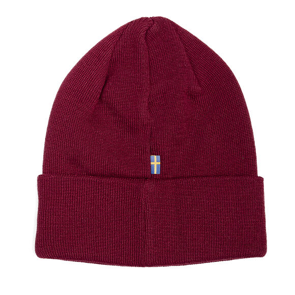 Mütze Fjällräven - Vardag Classic Beanie - Bordeaux Red