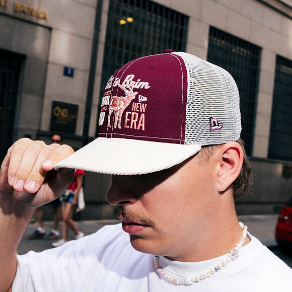 Kappe New Era - Wild Cord 9FIFTY - Burgundy / Stone