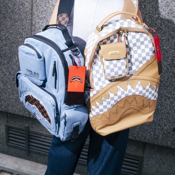 Rucksack Sprayground - House Of Cream Check Dlx Backpack