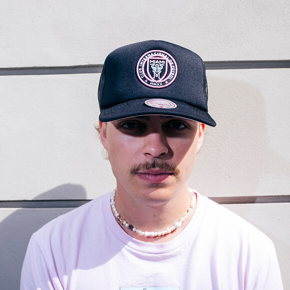 Kappe Mitchell & Ness - Hidden Trucker - Inter Miami Cf - Black