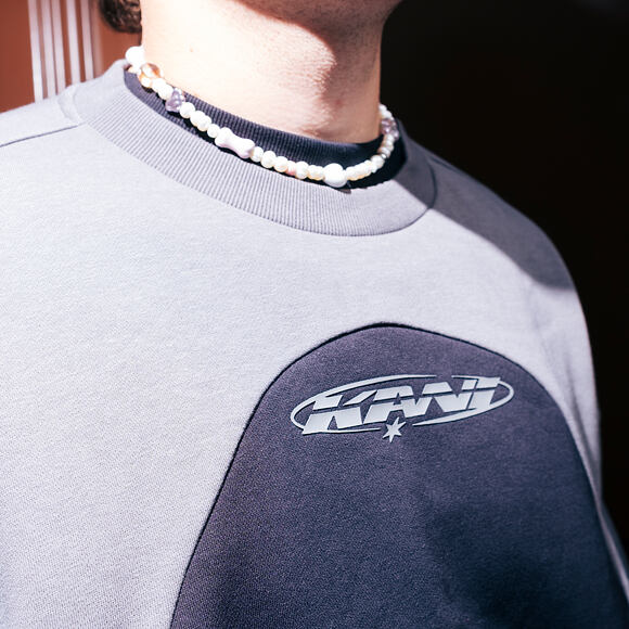 Pullover Karl Kani - Kani Elipse Os Crew Black