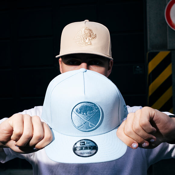 Basecap New Era - NHL Color Pack 9FIFTY A-Frame - Buffalo Sabres - Aqua