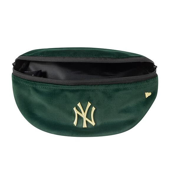 Bauchtasche New Era - MLB Velour Pin Waist Bag - NY Yankees - Dark Green