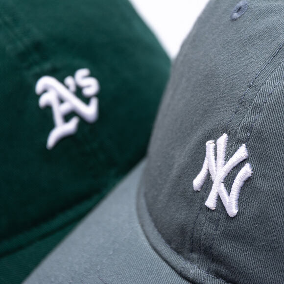 Kappe New Era - MLB Washed Mini Logo 9TWENTY - NY Yankees - Grape