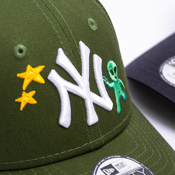 Kinder Kappe New Era - MLB Kids Space Icon 9FORTY - NY Yankees - Rifle Green
