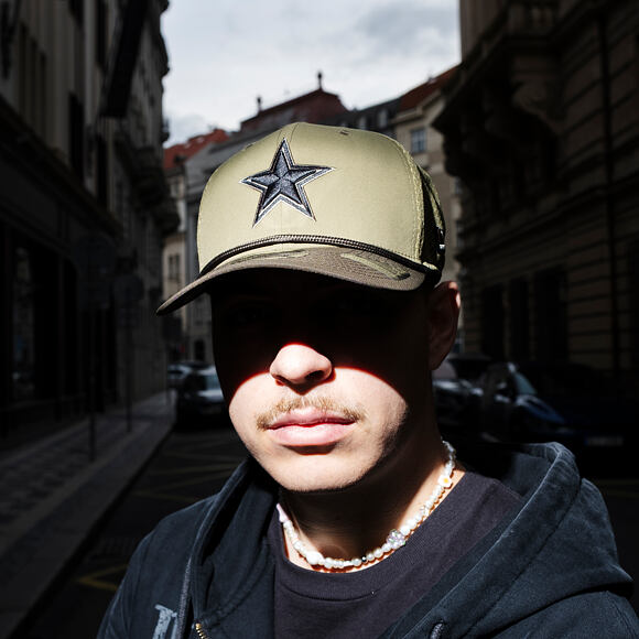 Kappe New Era - NFL25 "Salute to Service" - 9SEVENTY Stretch-Snap - Dallas Cowboys 