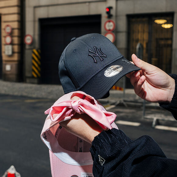 Kinder Kappe New Era - MLB Kids Bow Back 9FORTY - NY Yankees - Pink 