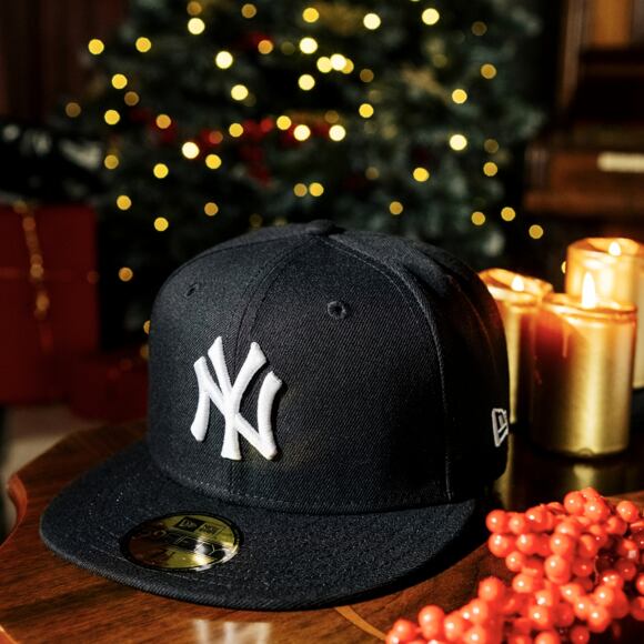 Kappe New Era - MLB Basic 59FIFTY - NY Yankees - Black / White