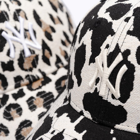 Damen Kappe New Era - MLB Cow Midi Logo 9FORTY - NY Yankees - Black