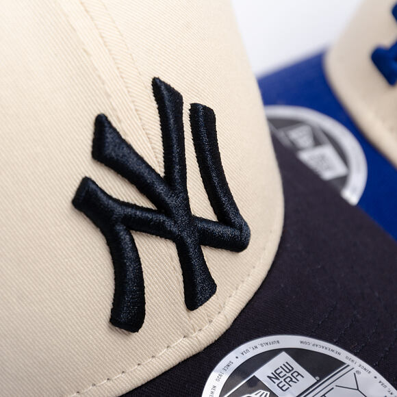 Kappe New Era - MLB Colorblock 9FORTY M-CROWN - NY Yankees - Cream
