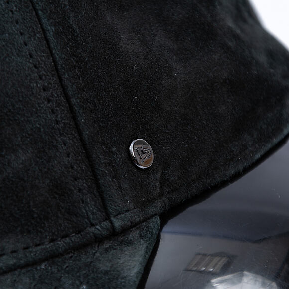 Kappe New Era - Branded IMAGE DROP - Suede 9FORTY A-Frame - Black