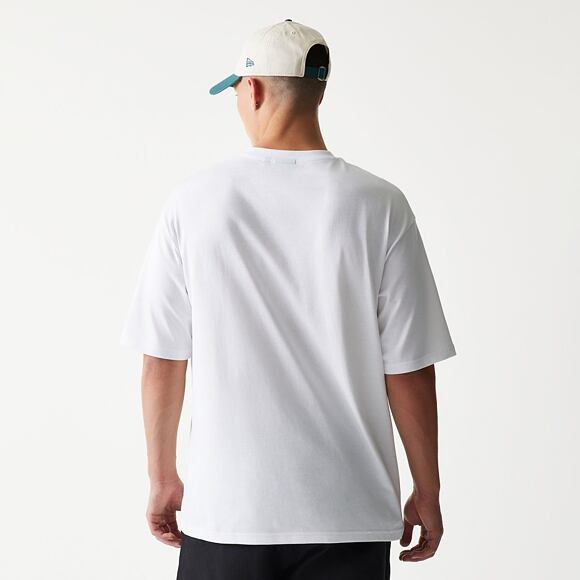 T-Shirt New Era - Player Graphic Oversized Tee - White