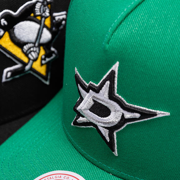 Kappe Mitchell & Ness - Dallas Stars - Double Clutch Pro Snapback - Green