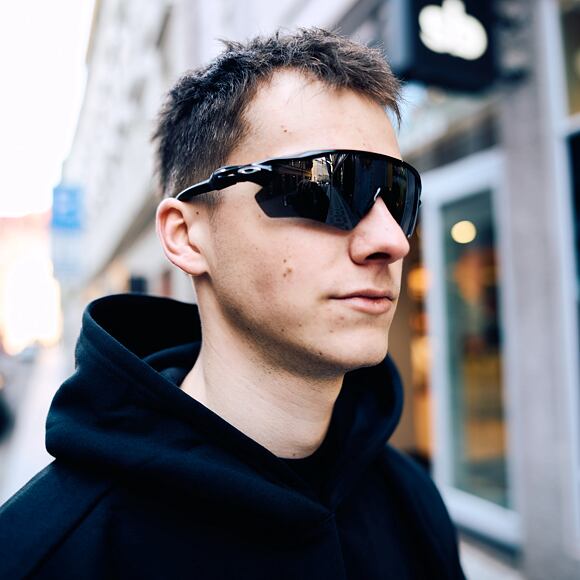 Sonnenbrille Oakley - Radar Ev Path - Matte Black/Prizm Black Polarized