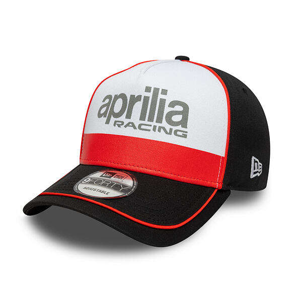 Kappe New Era - Piagio Reflective 9FORTY M-CROWN A-Frame - Aprilia - Black