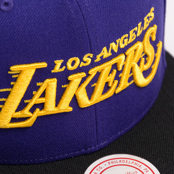 Kappe Mitchell & Ness - Legendary Away - NBA - Los Angeles Lakers - Purple