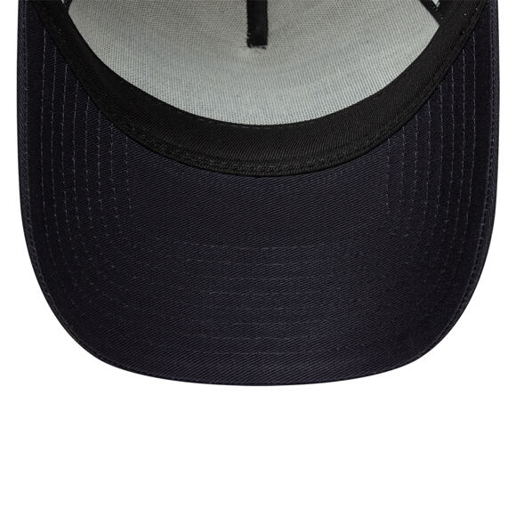 Kappe New Era - Branded Licence Plate 9FORTY A-Frame Trucker - Navy / Stone